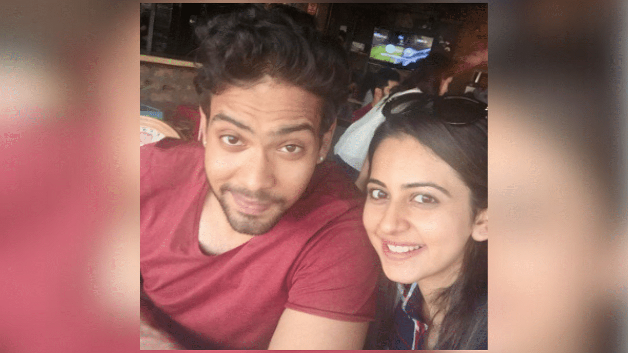 <div class="paragraphs"><p>Actress Rakul Preet Singh(R) and her brother Aman Preet Singh(L).</p></div>